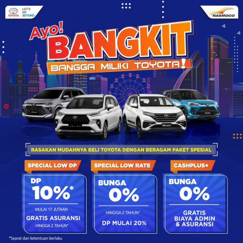 Promo Kredit DP Kecil murah